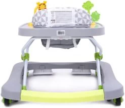 4Baby Walk 'n Push Grey Loopstoel 7039 -Babywinkel Verkoop 4baby walk n push grey loopstoel 7039 4