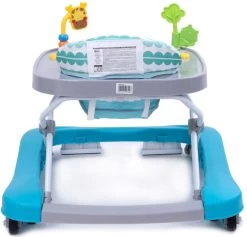 4Baby Walk 'n Push Turquoise Loopstoel 7046 -Babywinkel Verkoop 4baby walk n push turquoise loopstoel 7046 4