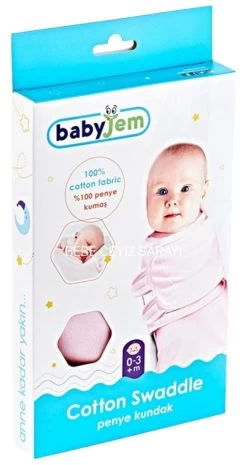 Babyjem Soft Swaddle Medium Ecru Inbakerdoek 4308 -Babywinkel Verkoop Babyjem Soft Swaddle Inbakerdoek 3