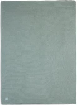 Jollein Basic Knit Forest Green / Fleece 75 X 100 Cm Wiegdeken 517-511-65219 -Babywinkel Verkoop Jollein Basic Knit Forest Green 2 shop