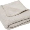 Jollein Basic Knit Nougat / Fleece 75 X 100 Cm Wiegdeken 517-511-65360