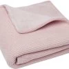 Jollein Basic Knit Pale Pink / Fleece 75 X 100 Cm Wiegdeken 517-511-65310