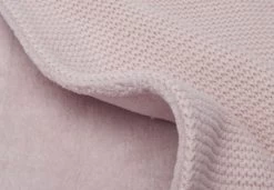 Jollein Basic Knit Pale Pink / Fleece 75 X 100 Cm Wiegdeken 517-511-65310 -Babywinkel Verkoop Jollein Basic Knit Pale Pink 1.6