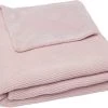 Jollein Basic Knit Pale Pink / Fleece 100 X 150 Cm Ledikantdeken 517-522-65310 -Babywinkel Verkoop Jollein Basic Knit Pale Pink Fleece 100 x 150 cm Ledikantdeken 517 522 65310 5 clipped rev 1
