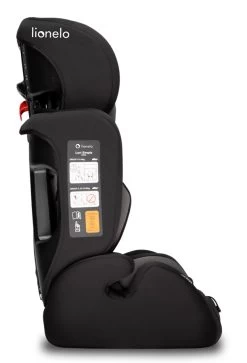 Lionelo Levi Simple Black 9-36 Kg Autostoel LO-LEVI SIMPLE BLACK 12 Lionelo Levi Simple Black 9-36 Kg Autostoel LO-LEVI SIMPLE BLACK -Babywinkel Verkoop Lionelo Levi Simple Black 9 36 kg Autostoel LO LEVI SIMPLE BLACK 3