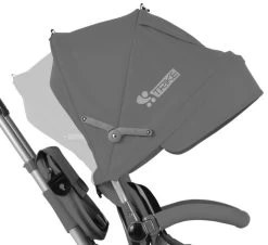 Lorelli Jaguar Deluxe Grey Driewieler 1005039-2102 -Babywinkel Verkoop Lorelli Jaguar Deluxe Grey Driewieler 1005039 2102 5