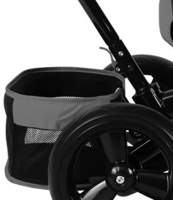 Lorelli Jaguar Deluxe Grey Driewieler 1005039-2102 -Babywinkel Verkoop Lorelli Jaguar Deluxe Grey Driewieler 1005039 2102 9