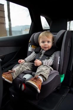 Ding York Grey Leather I-Size Autostoel 9-36 Kg K63 -Babywinkel Verkoop ML Ding York 10 3 1