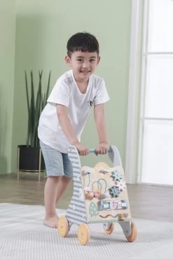 PolarB Activity Walker Houten Loopwagen 44028 -Babywinkel Verkoop PolarB Activity Walker Houten Loopwagen 44028 11