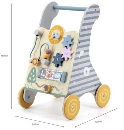PolarB Activity Walker Houten Loopwagen 44028 -Babywinkel Verkoop PolarB Activity Walker Houten Loopwagen 44028 7