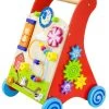 Viga Activity Walker Multicolor Houten Loopwagen 50950 -Babywinkel Verkoop Viga Activity Walker Multicolor Houten Loopwagen 50950 1