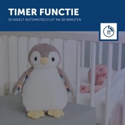 Zazu Phoebe De Pinguïn Ruis Slaaptrainer ZA-PHOEBE-01 -Babywinkel Verkoop Zazu Phoebe de Pinguin Ruis Slaaptrainer ZA PHOEBE 01 10