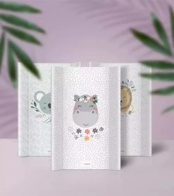 Albero Mio Animals & Love Hippo Aankleedkussen MM70 A001 -Babywinkel Verkoop aankleedkussens animals love alberomio 2