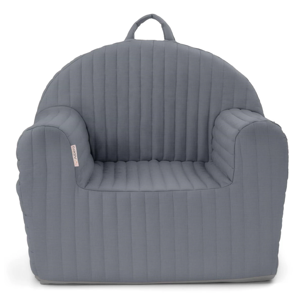 Albero Mio Stripe Graphite Kinderfauteuil 3 Albero Mio Stripe Graphite Kinderfauteuil - Afbeelding 2