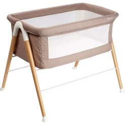 Babygo Goodnight Beige Wieg 4362 15 Babygo Goodnight Beige Wieg 4362 -Babywinkel Verkoop babygo goodnight beige wieg aan bed 4362 5