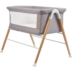 Babywinkel Verkoop -Babywinkel Verkoop babygo goodnight grey wieg aan bed 4