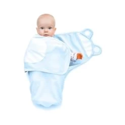 Babyjem Soft Swaddle Medium Ecru Inbakerdoek 4308 -Babywinkel Verkoop babyjem soft swaddle me blauw wikkeldeken 1114302 4 1