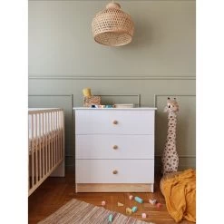 Commode Milly Wit 20 Commode Milly Wit -Babywinkel Verkoop babykamermillyledikantcommodesfeer3