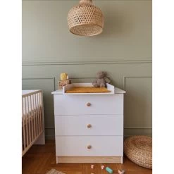Commode Milly Wit 19 Commode Milly Wit -Babywinkel Verkoop babykamermillyledikantcommodesfeer4