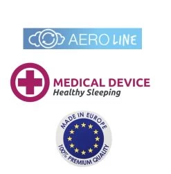 Babymatex AeroLine Slim Wit 40x26 Cm Hoofdkussentje TB0273_01 -Babywinkel Verkoop babymatex oxi drukverlagende matrastopper tb0211 324 327 331 8 10