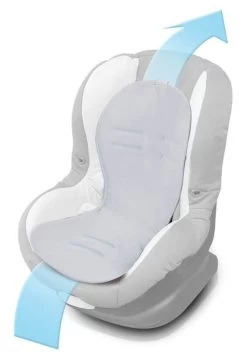 Babymatex AeroLine Paddi Zwart Inlegkussen TB0209_48 -Babywinkel Verkoop babymatex paddi drukverlagende autostoelinzet grijs tb0209 42.2 1