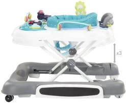 Babymoov 5-in-1 Loopstoel En Loopwagen A040008 -Babywinkel Verkoop babymoov 5 in 1 loopstoel met duwstang a040008 4