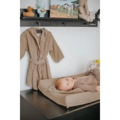 MamaLoes Badstof Licht Blauw 0-1jr Badjas ML010303 -Babywinkel Verkoop badstof nougat 01 6