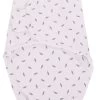 Bo Jungle B-Wrap Grey Feathers Small Wikkeldeken B172300