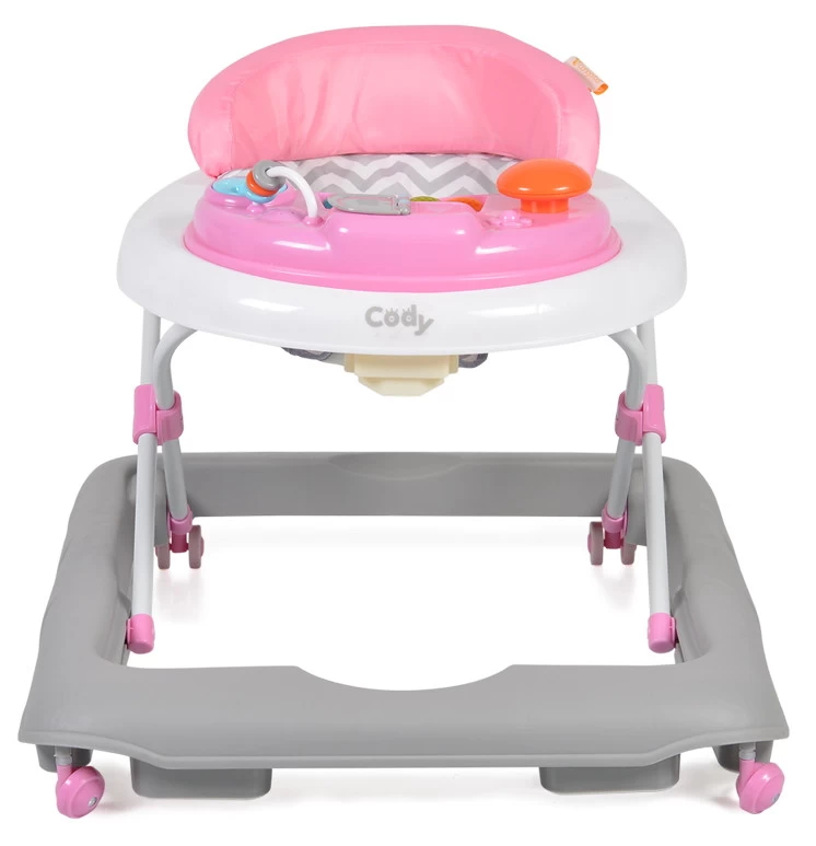 Cangaroo Baby Walker Cody Pink Loopstoel 3951 4 Cangaroo Baby Walker Cody Pink Loopstoel 3951 - Afbeelding 2