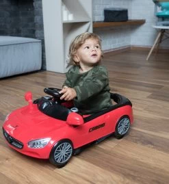 Cangaroo Cabrio Red 2-in-1 Loopstoel En Loopwagen -Babywinkel Verkoop cangaroo cabrio 2 in 1 loopstoel en loopwagen 1 2