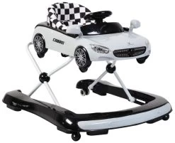 Cangaroo Cabrio Grey 2-in-1 Loopstoel En Loopwagen