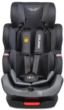 Cangaroo Colonel Dark Grey SPS Isofix 0-36 Kg Autostoel 0212 -Babywinkel Verkoop cangaroo colonel light grey 0 36 kg autostoel 0205 11 1