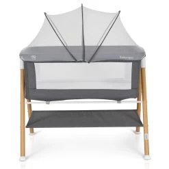 Cangaroo Kalinihta Wooden Graphite Wieg -Babywinkel Verkoop cangaroo kalinihta wooden graphite wieg 4