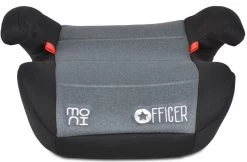 Cangaroo Officer Dark Grey Isofix Booster 22-36 Kg 0458 -Babywinkel Verkoop cangaroo officer dark grey isofix booster 22 36 kg 0458 3