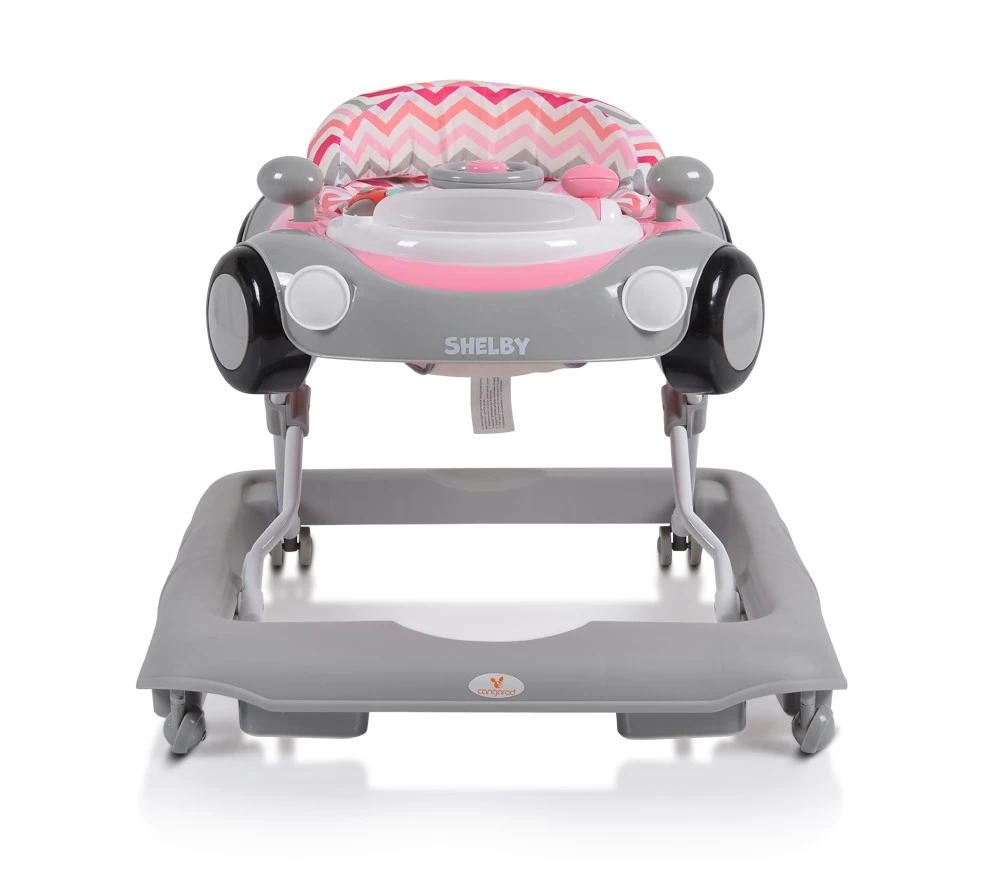 Cangaroo Shelby Roze Loopstoeltje 108888 4 Cangaroo Shelby Roze Loopstoeltje 108888 - Afbeelding 2