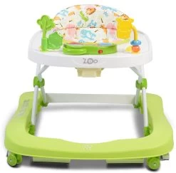 Cangaroo Walker Zoo Green Loopstoeltje 107479 -Babywinkel Verkoop cangaroo walker zoo green 2 in 1 loopstoeltje 3