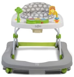 Cangaroo Walker Zoo Grey Loopstoeltje 107481 -Babywinkel Verkoop cangaroo walker zoo grey 2 in 1 loopstoeltje 5