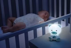 Chicco Dreamlight Bear Blue Nachtlampje Met Muziek C09830.20 -Babywinkel Verkoop chicco dreamlight bear blue nachtlampje met muziek 3