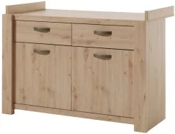 Meegroei Babykamer Amalia Naturel: Meegroei Ledikant, Commode En 2-Deurskast -Babywinkel Verkoop commode amalia naturel