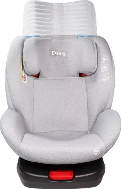 Ding Cruz Light Grey 360° Isofix Autostoel 0-36kg DI-101921 -Babywinkel Verkoop di 101921 ding cruz light grey positions