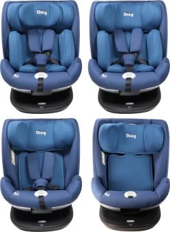 Ding Mace Blue 360° I-Size Autostoel 0-36kg DI-111919 -Babywinkel Verkoop di 111919 ding mace blue 05