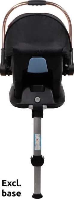 Ding Amigo Black/Rose 0-13kg Autostoel DI-191709 -Babywinkel Verkoop ding amigo rosegoud autostoel 5 2