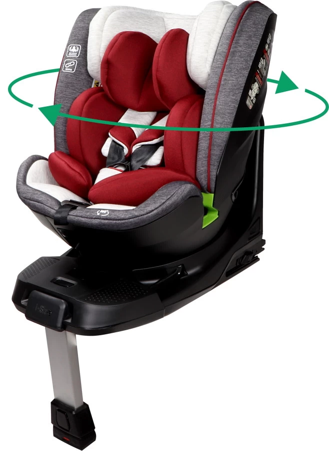 Ding Troy Red 360° I-Size Autostoel 0-36 Kg DI-101926 3 Ding Troy Red 360° I-Size Autostoel 0-36 Kg DI-101926