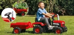 Dolu Rood Traptractor Met Aanhangwagen 8153 8 Dolu Rood Traptractor Met Aanhangwagen 8153 -Babywinkel Verkoop dolu rood tractor met aanhangwagen 8153 3 1