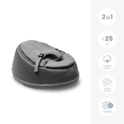 Doomoo Seat'n Swing Antraciet Zitzak 01 -Babywinkel Verkoop doomoo seat antraciet zitzak 01 3