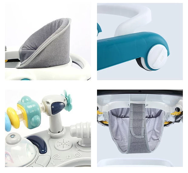 Eco Toys Grijs 2-in-1 Loopstoel HC546172 5 Eco Toys Grijs 2-in-1 Loopstoel HC546172 - Afbeelding 3