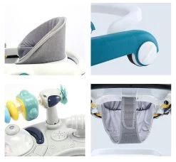 Eco Toys Stonegreen 2-in-1 Loopstoel HC546172 -Babywinkel Verkoop eco toys 2 in 1 loopstoel hc546172 14 2