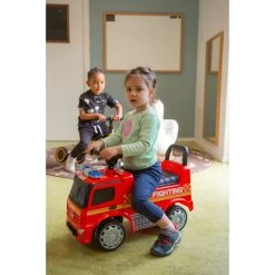 Eco Toys Brandweerwagen Loopauto 657-F -Babywinkel Verkoop eco toys brandweerwagen loopauto 657 f 02