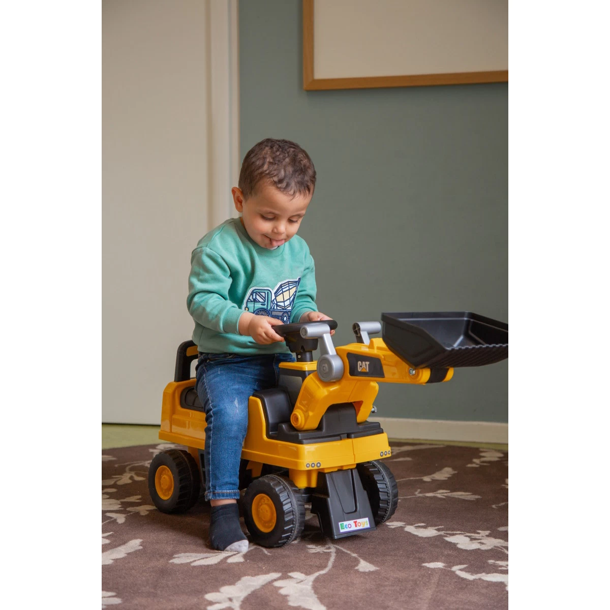 Eco Toys CAT Graafmachine Loopauto 662 10 Eco Toys CAT Graafmachine Loopauto 662 - Afbeelding 8