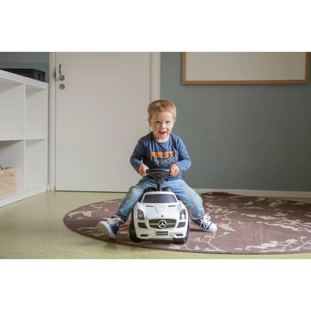 Eco Toys Mercedes SLS Wit Loopauto CLB-332 7 Eco Toys Mercedes SLS Wit Loopauto CLB-332 - Afbeelding 5